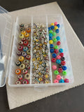 Lot perles et espaceurs stylos perles