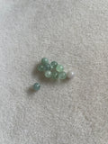 10 perles FLUORITE