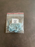 1 fil Aigue marine  4mm