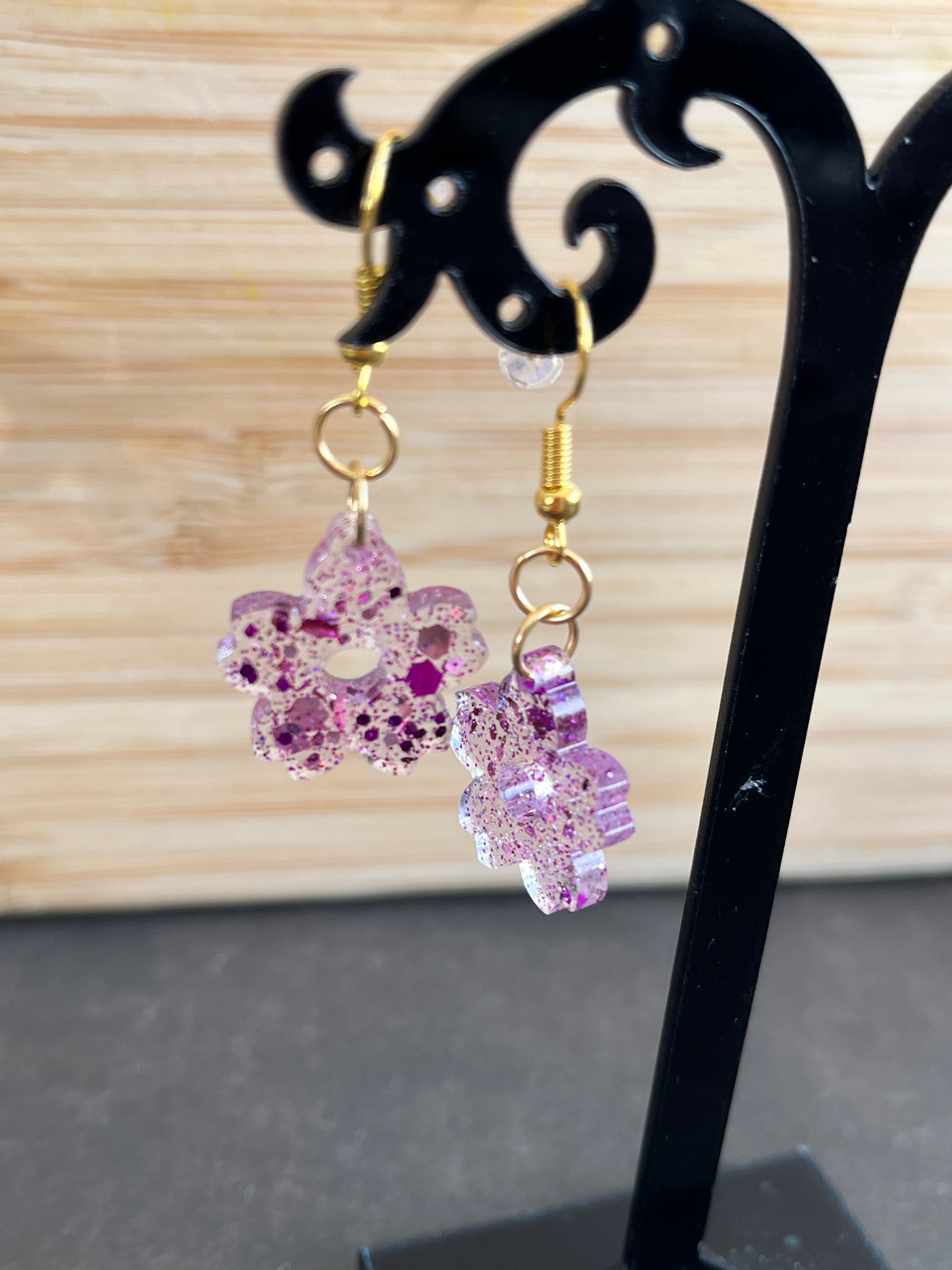 Boucles en résine 6