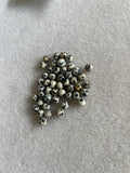 10 perles JASPE DALMATIEN 4mm