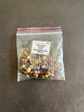 1 fil Jaspe mokaite facettes 4mm
