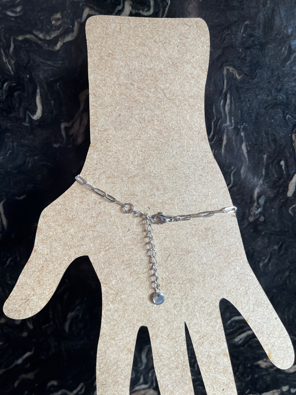 Bracelet pampille magical purple argenté