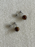 Boucles d'oreilles œil de tigre