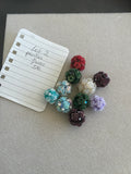 Lot 2 - 10 perles fleurs