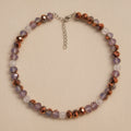 Collier bicolore