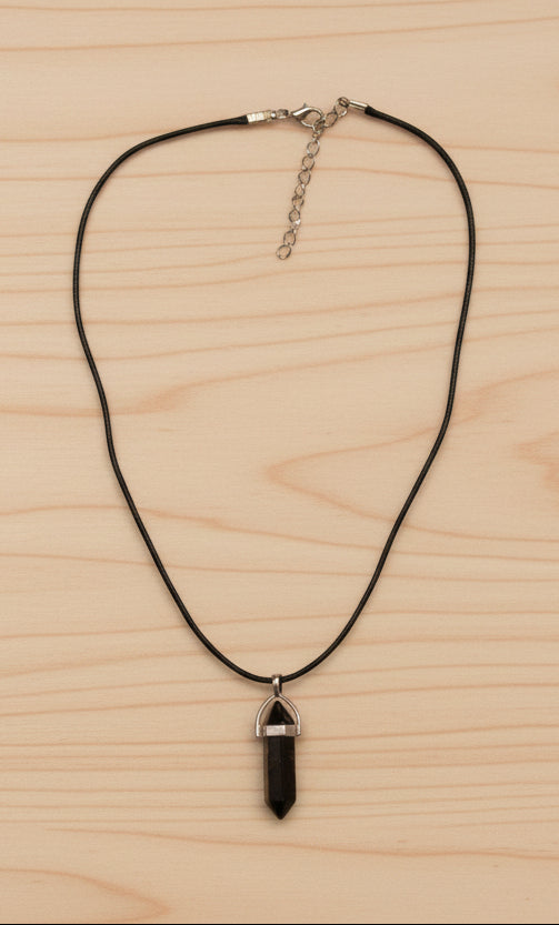 Collier avec pendentif Oeil de tigre