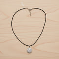 Collier pendentif Howlite blanche