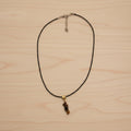 Collier avec pendentif Oeil de tigre chips