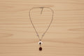 Collier volcanique rouge