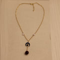 Collier pendentif rouge