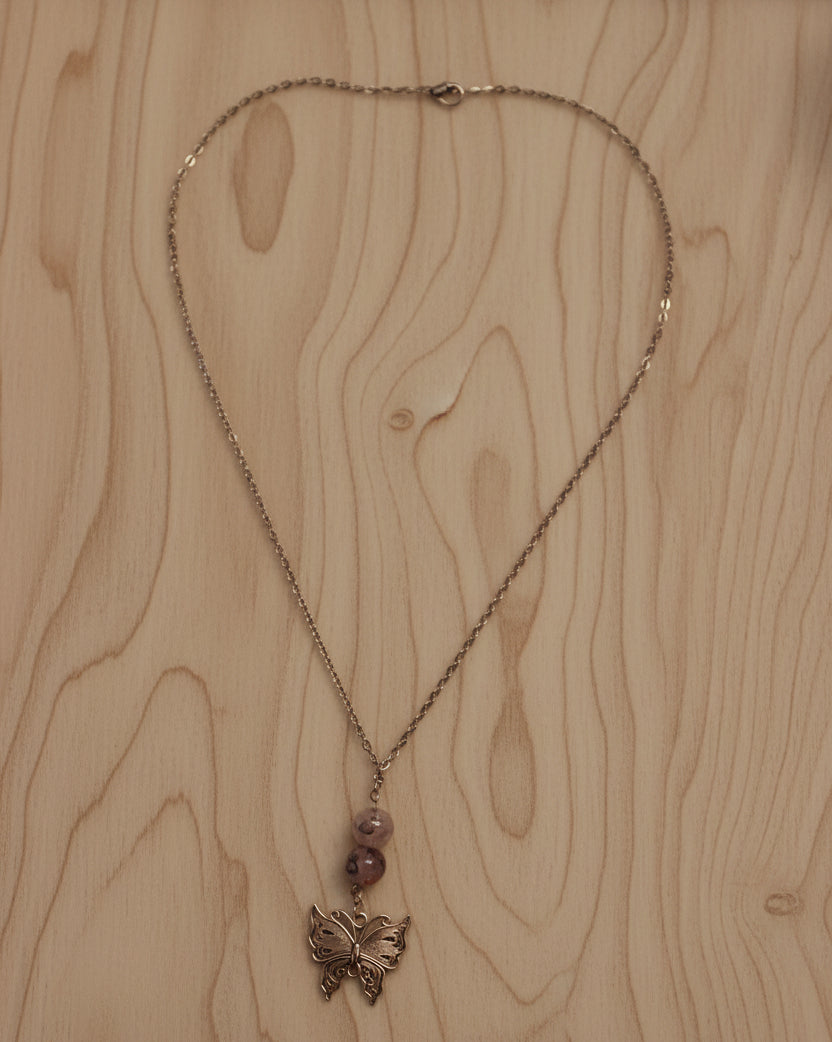Collier papillon