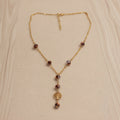 Collier bicolore cuivré