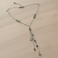 Sautoir Agate naturelle
