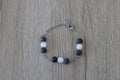 Bracelet sélénite et syénite