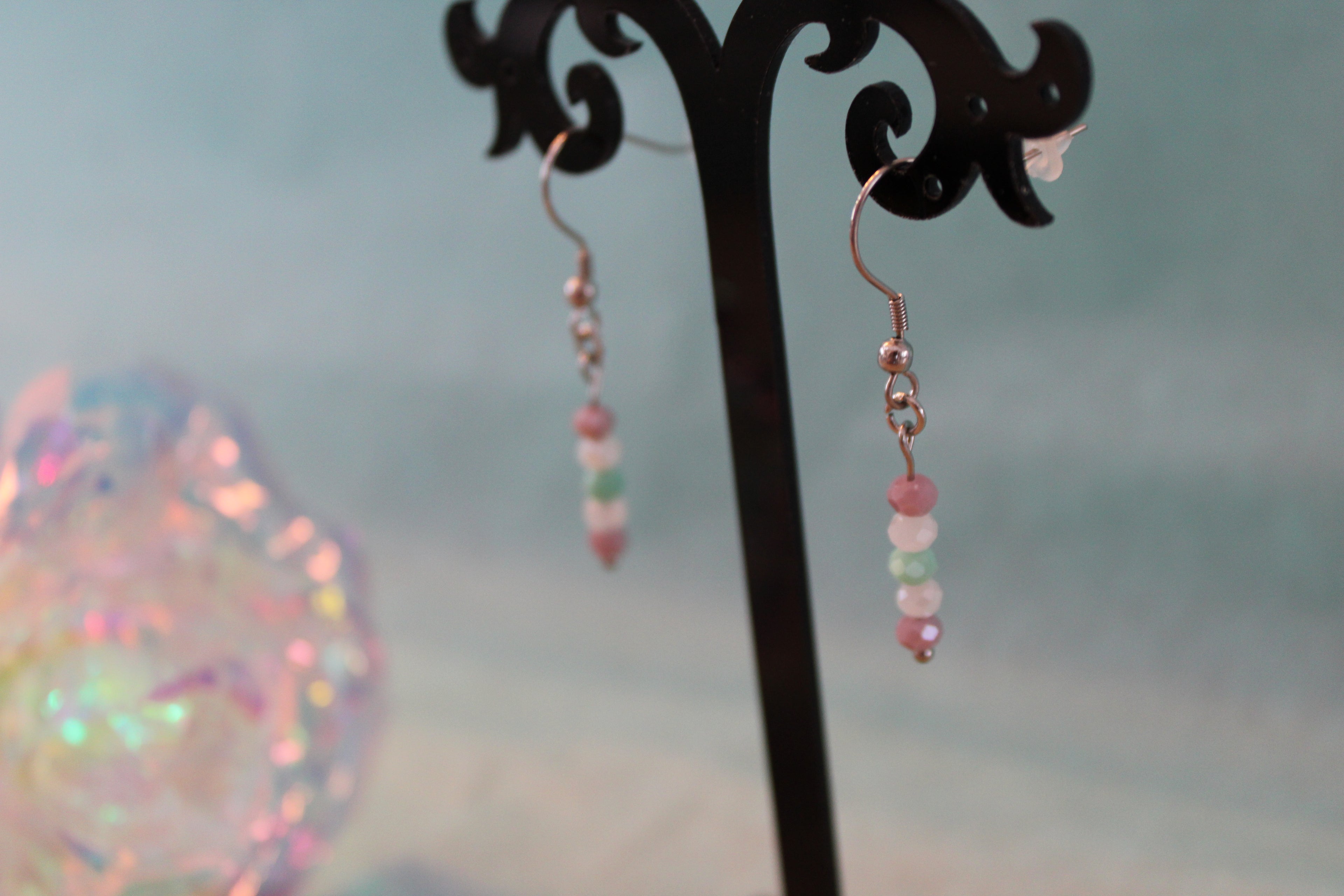 Boucles d'oreilles printanières