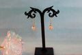 Boucles d'oreilles dorées shiny