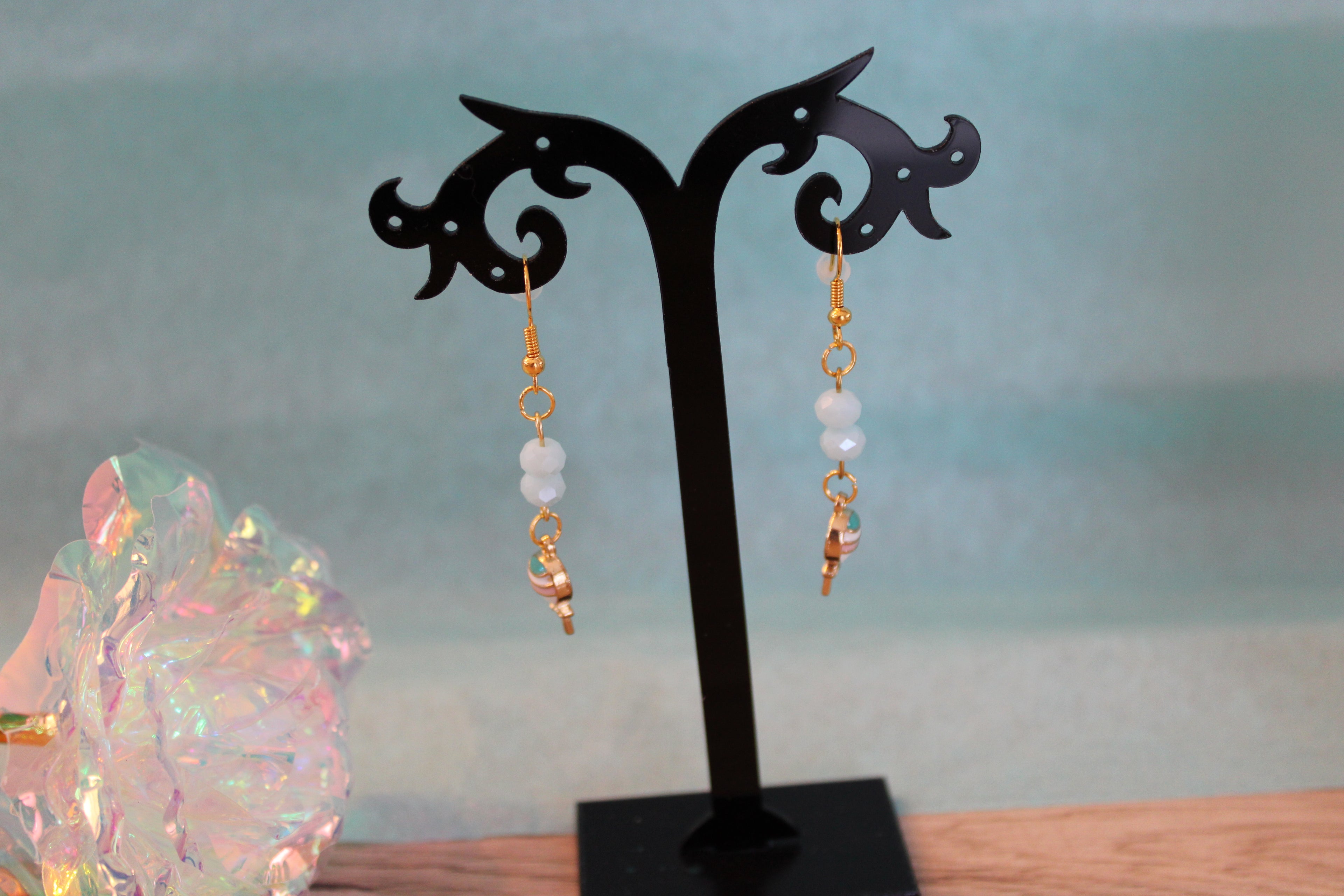 Boucles d'oreilles souvenir d'enfance