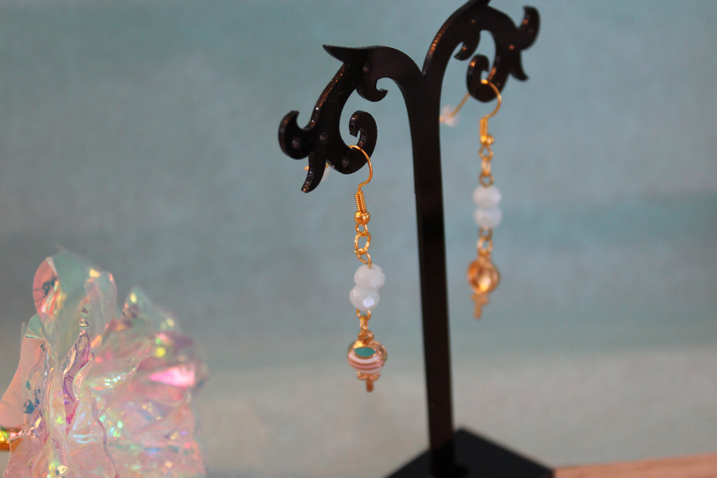Boucles d'oreilles souvenir d'enfance