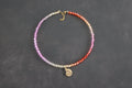 Collier dégradé pastel coquillage