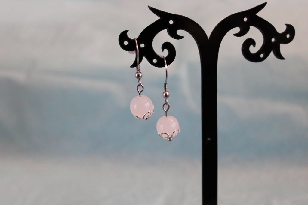 Boucles d'oreilles mystère argenté