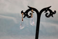 Boucles d'oreilles cristal forme asymétrique